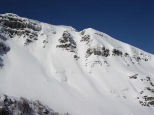 Monte Giovo e canale del Triangolo